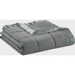 Madison Park Windom Blankets Grey (228.6x228.6cm)