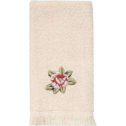 Avanti Rosefan Guest Towel Beige (45.72x27.94)