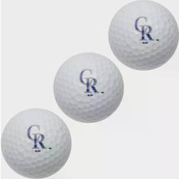 Team Effort Colorado Rockies Golf Balls 3-pack