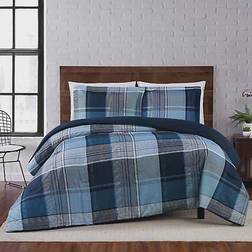 Truly Soft Trey Plaid Bedspread Multicolour