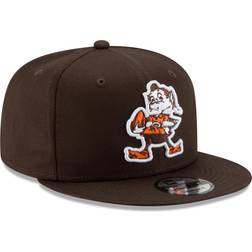 New Era Cleveland Browns Throwback 9FIFTY Adjustable Snapback Hat Men - Brown