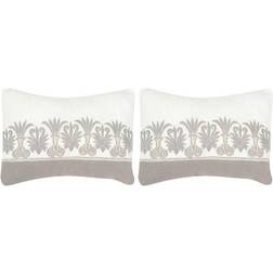 Safavieh Royal Palm Complete Decoration Pillows Grey (50.8x30.48cm)