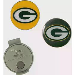 Team Effort Green Bay Packers Hat Clip and Ball Markers Set