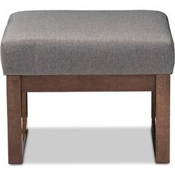 Baxton Studio Yashiya Seating Stool 16.4"
