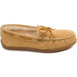 Minnetonka Pile Lined Hardsole - Tan