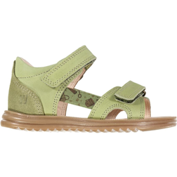 Wheat Macey Open Toe - Heather Green