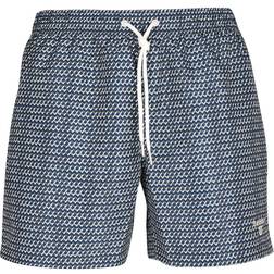 Barbour Diamond Geo Swim Shorts - Navy