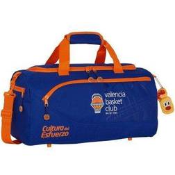 Safta Sportstaske Valencia Basket Blå Orange (50 x 25 x 25 cm)