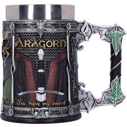 Nemesis Now Officially Licensed Lord of the Rings The Fellowship Tankard Mugg 50cl