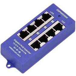 Extralink PoE Injector 48V 4 Port