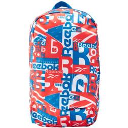 Reebok Childrens/Kids Graphic Print Backpack (One Size) (Orange/Blue)