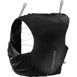 Salomon Adv Skin 5w With Flasks Black/ebony, Female, varusteet, laukut & reput, Juoksu, Musta, M
