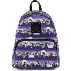 Loungefly Disney Nbc Halloween Line Mini Backpack - Purple