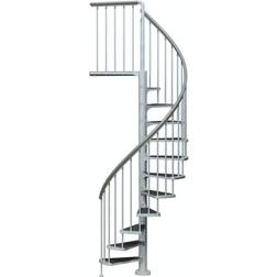 Dolle Spindeltrappe Toronto 16 Trin Galvaniseret