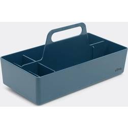 Vitra Toolbox Storage box Compartmentalised 32 x 16 cm Blue