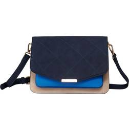 Noella Blanca Multi Compartment Bag - Navy/Sand/Blue