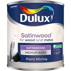 Dulux Paint Mixing Satinwood Wood Paint, Metal Paint Base 1L