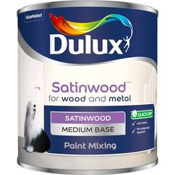 Dulux Satin Metal Paint, Wood Paint White 1L