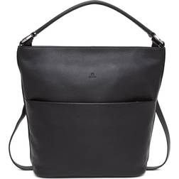 Adax Felia Leather Handbag - Black