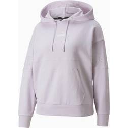 Puma Women's Power Colour-Blocked Hoodie - Lavender Fog