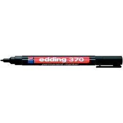 Edding Permanent Marker Pen Black Set of 10