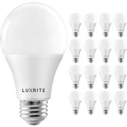 Luxrite Equivalent LED Lamps 15W E26 16-pack