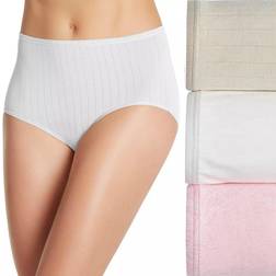 Jockey Supersoft Breathe Brief 3-pack - Etched Scroll Asst