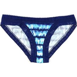 Hanky Panky DreamEase Printed Brazilian Bikini - Indigo Stripe