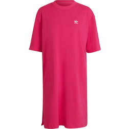 Adidas Originals Adicolor Classics Big Trefoil Tee Dress - Real Magenta