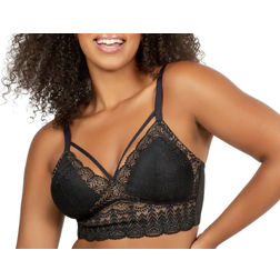 Parfait Parfait Mia Lace Wire-Free Lace Bralette - Black