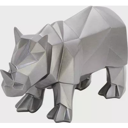 CosmoLiving by Cosmopolitan Rhino Sculpture Figurine 6"