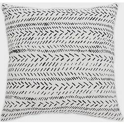 Safavieh Sarden Complete Decoration Pillows White, Black (45.72x45.72)