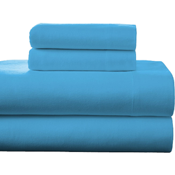 Pointehaven 175 GSM Bed Sheet Blue (254x177.8cm)