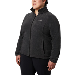 Columbia Women’s Benton Springs Full Zip Plus Size - Charcoal Heather