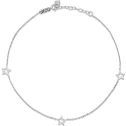 Macy's Star Anklet - Silver