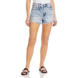 Pistola Nova Relaxed High Rise Cut Off Shorts - Bowery