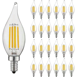 Luxrite Equivalent LED Lamps 5W E12 24-pack