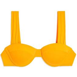 WeWoreWhat Claudia Bikini Top - Carrot