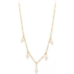 Pernille Corydon Ocean Dream Necklace - Gold/Pearls