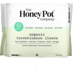 The Honey Pot Organic Incontinence Liners 20-pack