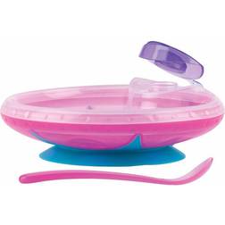 Nuby Varmeskål med Pink Skål
