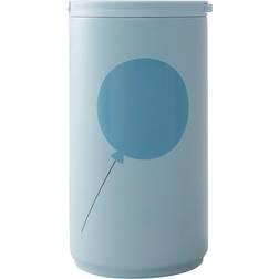 Design Letters Med Sugerør Lyseblå Ballon Luksusbaby.dk Termokop 35cl
