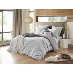 Swift Home Prewashed Duvet Cover Gray (269.24x233.68cm)