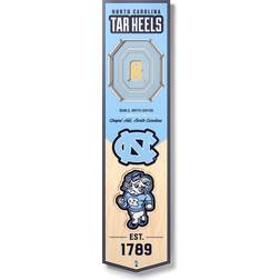 YouTheFan North Carolina Tar Heels 3D StadiumView Banner