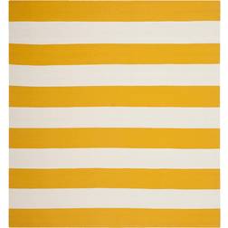 Safavieh Montauk Collection White, Yellow 121.92x121.92cm