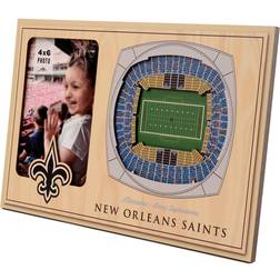 YouTheFan New Orleans Saints 3D StadiumViews Picture Frame