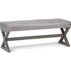 Simpli Home Salinger Settee Bench 48x19.7"