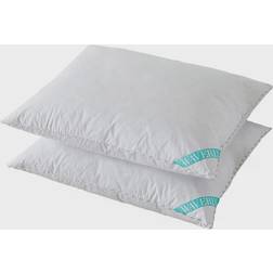 Waverly Antimicrobial White Goose Nano Feather Bed Pillow White (50.8x91.44cm)
