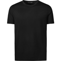 Heavyweight Ultrafine Merino T-shirt Unisex - Black