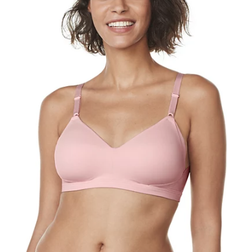 Warner's No Side Effects Back Smoothing Contour Bra - Blush